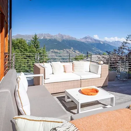 Villa Tigers Nest In Swiss Alps Veysonnaz