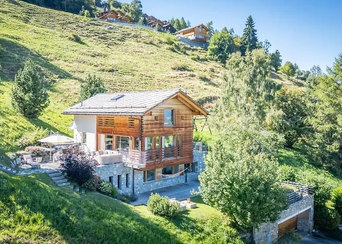 Tigers Nest In Swiss Alps Villa